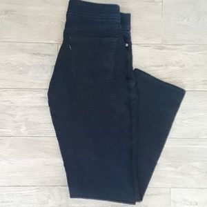 Levi Strauss Elastic-waist straight leg jeggings